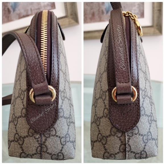 ☆☆SOLD☆☆ Gucci Ophidia GG Supreme Crossbody Bag - Picture 6 of 7
